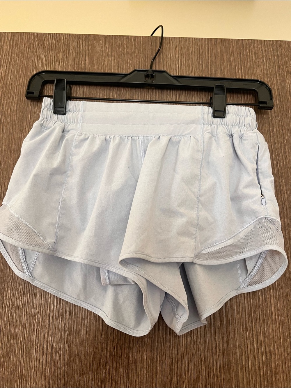 lululemon athletica Light Blue Women's Athletic Shorts- Hottie 2.5
